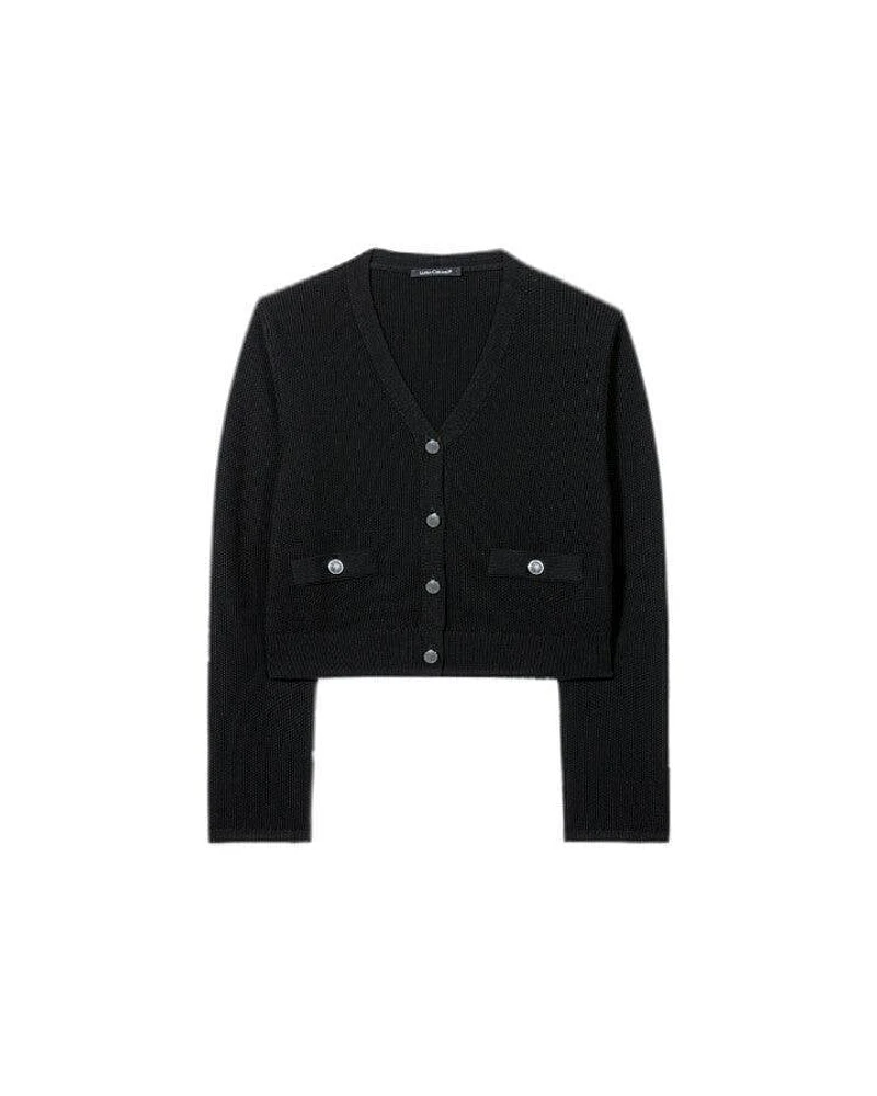 Tweed Look Cardigan