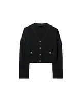 Tweed Look Cardigan