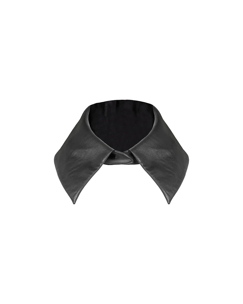 Vegan Leather Collar Accessory