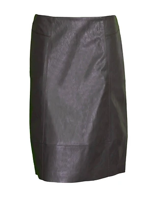 Vegan Leather Skirt