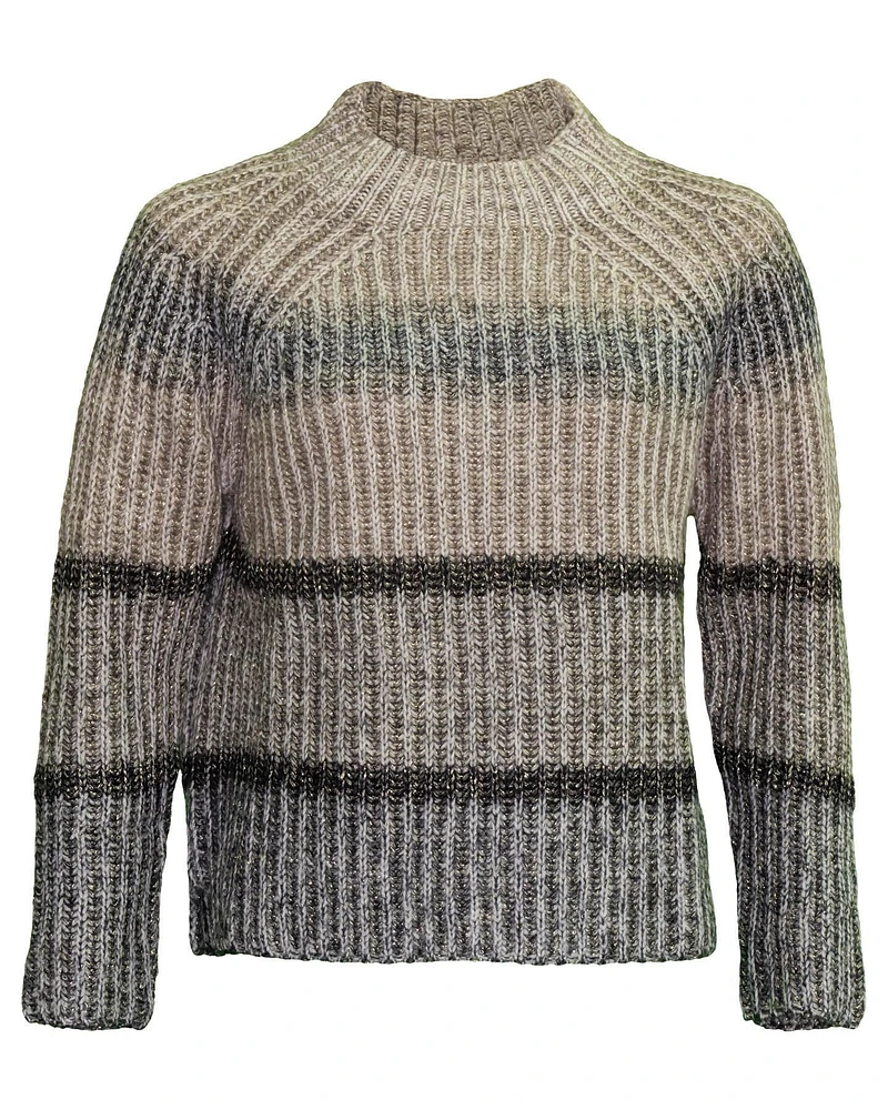 Wool Stripe Pullover