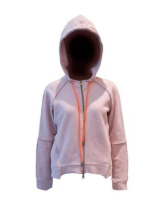 Zip Cotton Hoodie