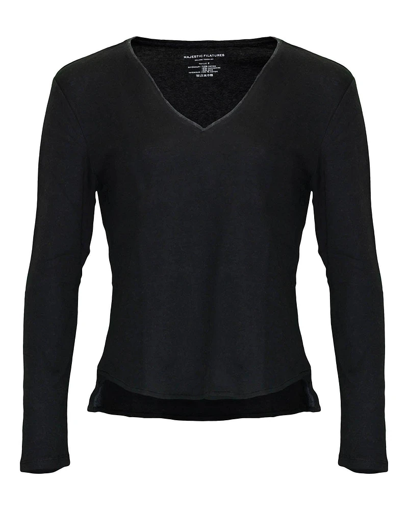 Cotton Cashmere Blend Pullover