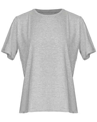 Soft Touch Crew Neck T-Shirt Grey