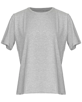 Soft Touch Crew Neck T-Shirt Grey
