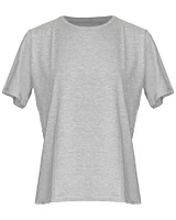 Soft Touch Crew Neck T-Shirt Grey