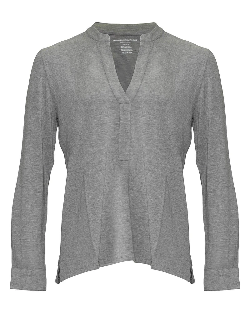 Soft Touch Henley Pullover