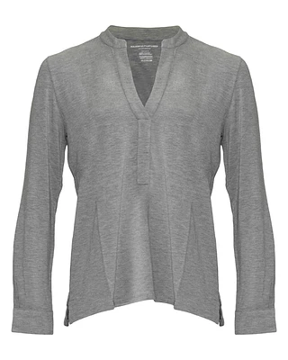 Soft Touch Henley Pullover