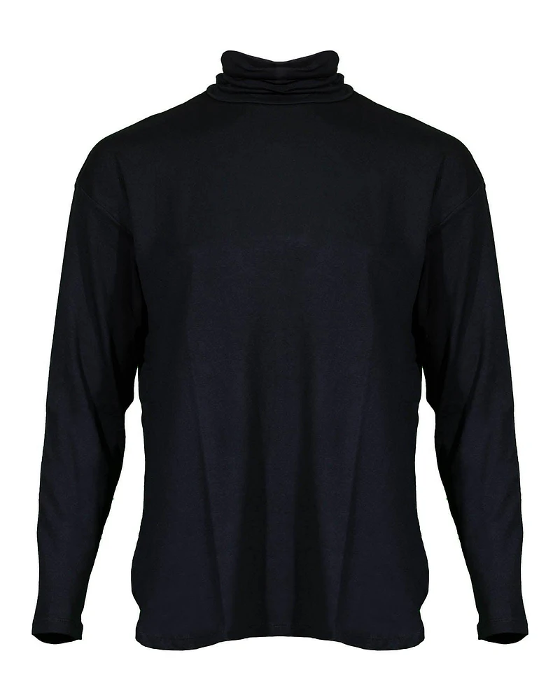 Soft Touch Relaxed Fit Turtleneck