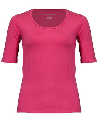 Soft Touch Scoop Neck Top