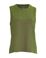 Soft Touch Tank Top Kaki