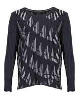 Marc Cain Abstract Print Pullover
