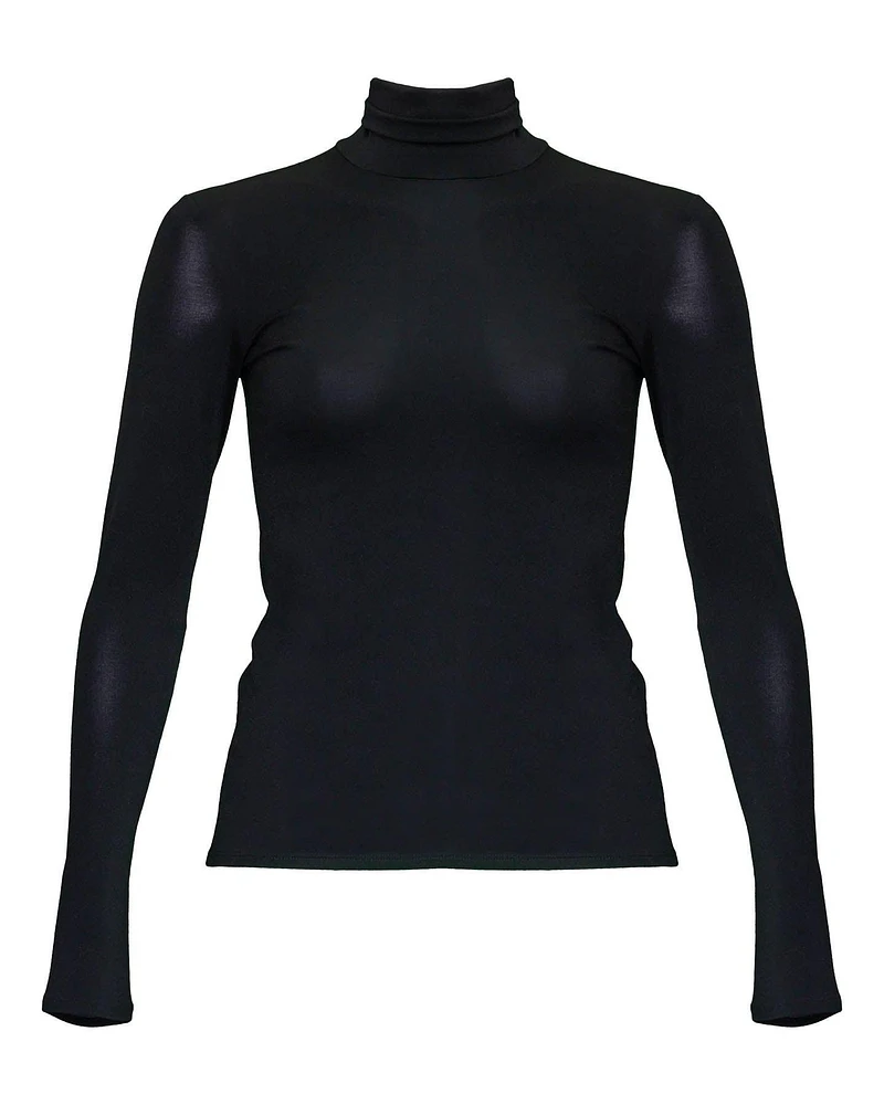 Baby Skin Turtleneck Black