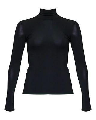 Baby Skin Turtleneck Black