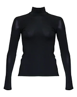 Baby Skin Turtleneck Black
