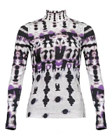 Batik Print Turtleneck