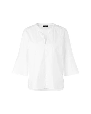 Marc Cain Blouse With Flounce Sleeves
