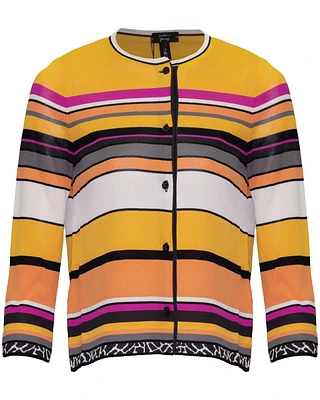 Bright Stripe Cardi