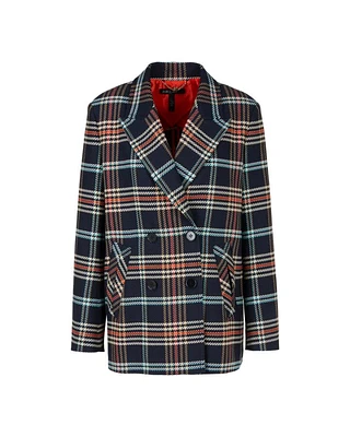 Marc Cain Check Pattern Blazer