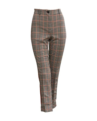 Check with Stripe Pants