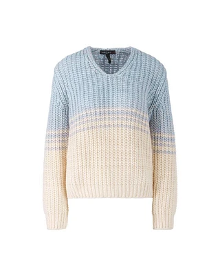 Marc Cain Chunk Knit Gradient Pullover