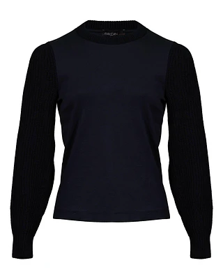 Combo Knit Pullover