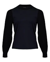 Combo Knit Pullover