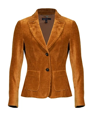 Corduroy Velour Rib Blazer