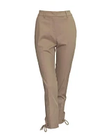 Crop Knot Detail Pant