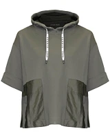 Cropped Hooded Sweatshirt
