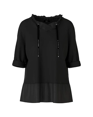 Ela Ruffle Hem Top