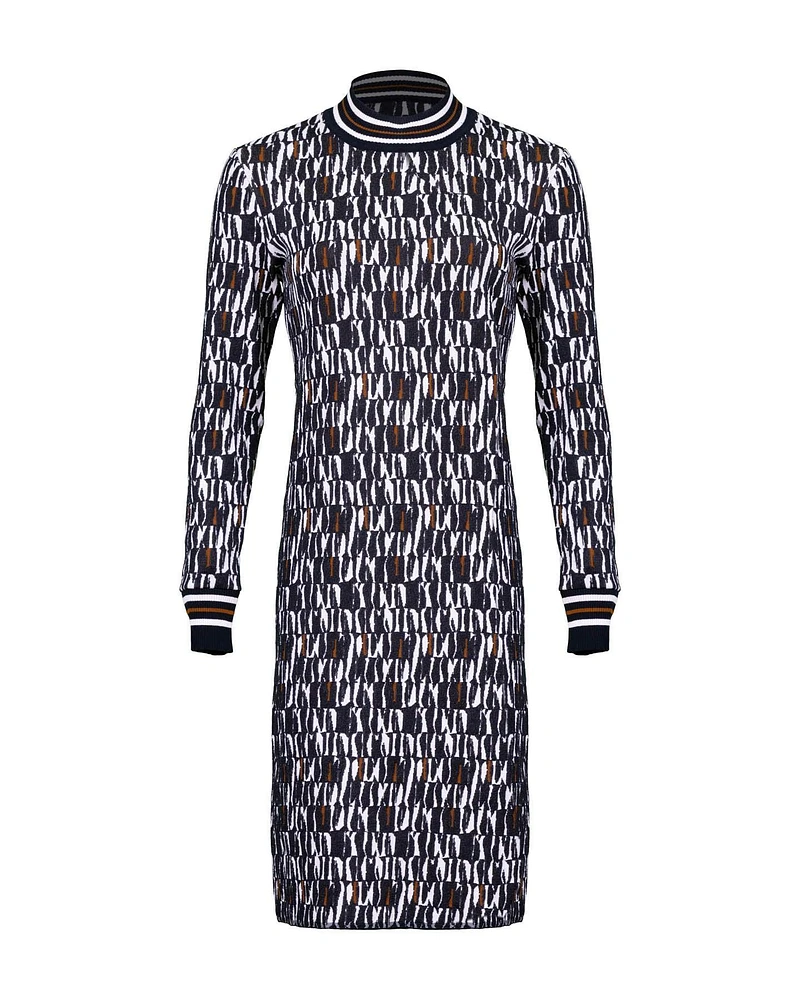 Eye Catching Print Dress