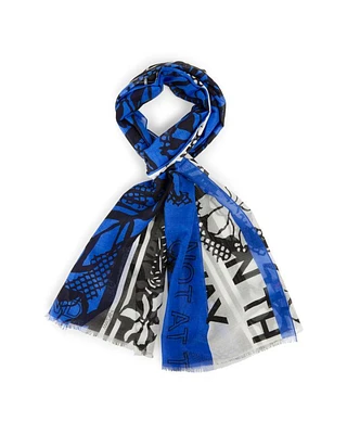 Marc Cain Floral Color Blocked Scarf