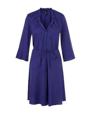 Marc Cain Flounce Sleeve Dress