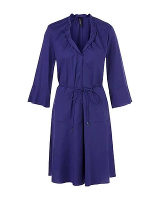 Marc Cain Flounce Sleeve Dress