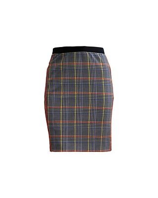Glen Plaid Skirt