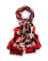 Marc Cain Graphic Mixed Print Scarf