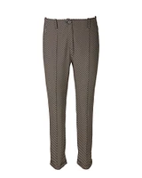 Herringbone Print Pants