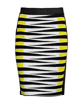 Jacquard Print Skirt