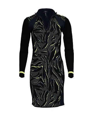 Jacquard Scuba Dress