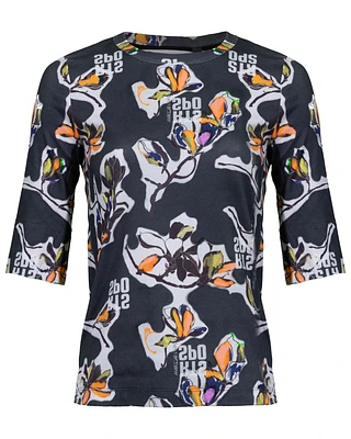 Magnolia Print T-Shirt
