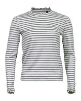 Mini Ruffle Stripe T-Shirt