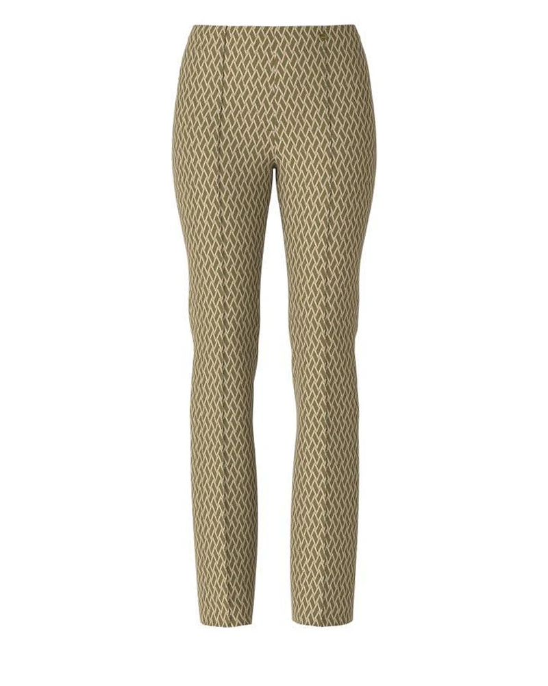 Marc Cain Patterened Frederica Flared Leg Pant