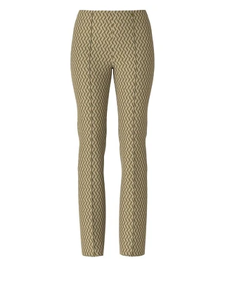Marc Cain Patterened Frederica Flared Leg Pant