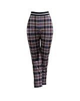 Plaid Scuba Pant