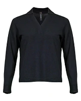 Polo Long Sleeve Knit Pullover