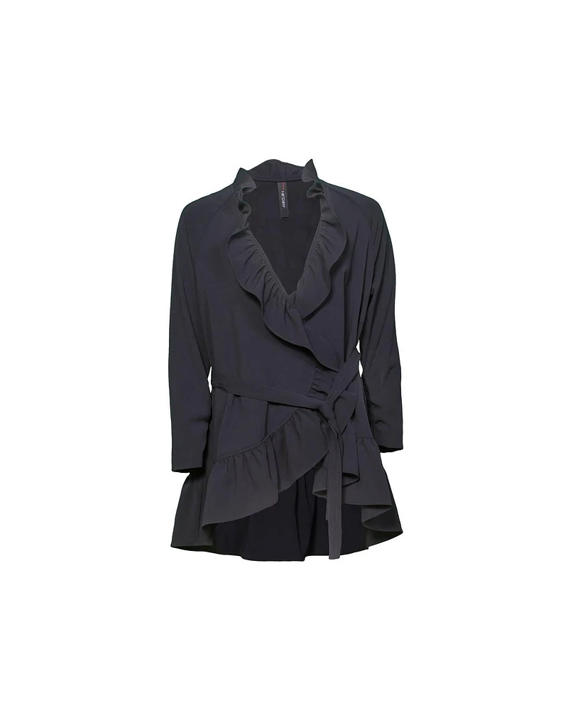 Poly Ruffle Jacket