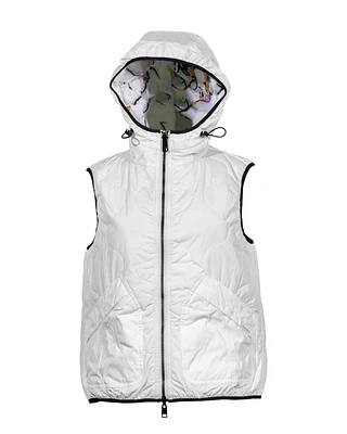 Reversible Padded Vest White
