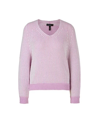 Marc Cain Rib V-Neck Pullover