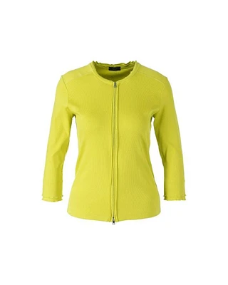Rib Zip Jacket